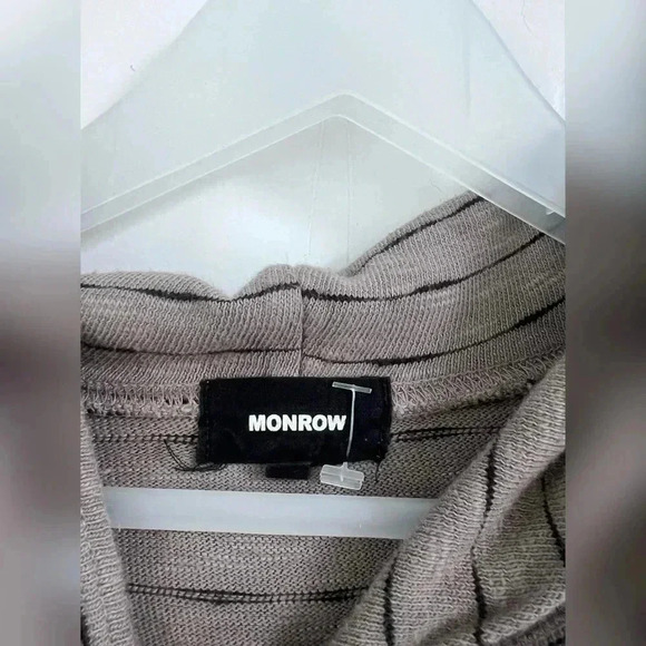 Monrow Supersoft Pullover Hoody Size XS - Picture 4 of 5